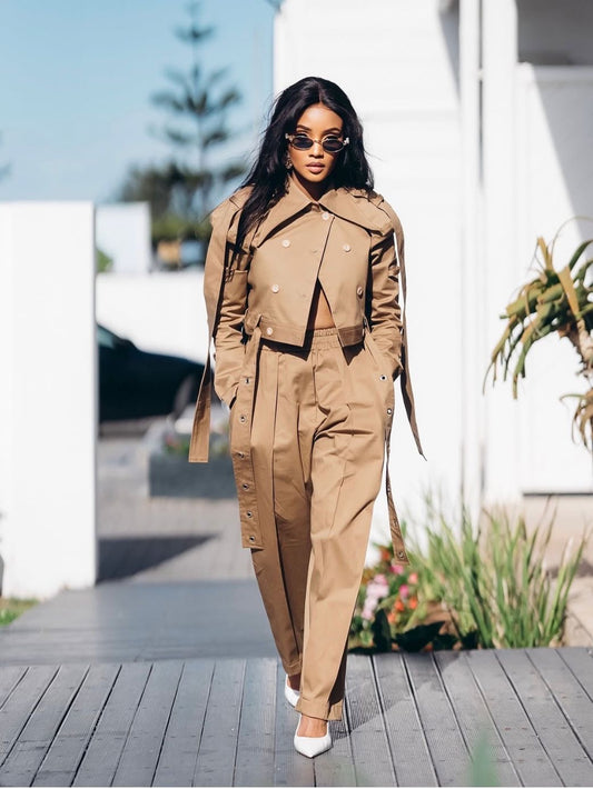 LSJ - Brown Two Piece Set